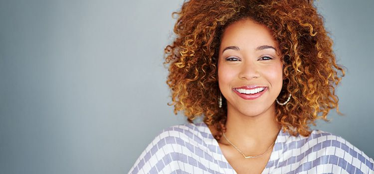 Vincere l'angoscia Vincere l'angoscia-ragazza serena e sorridente