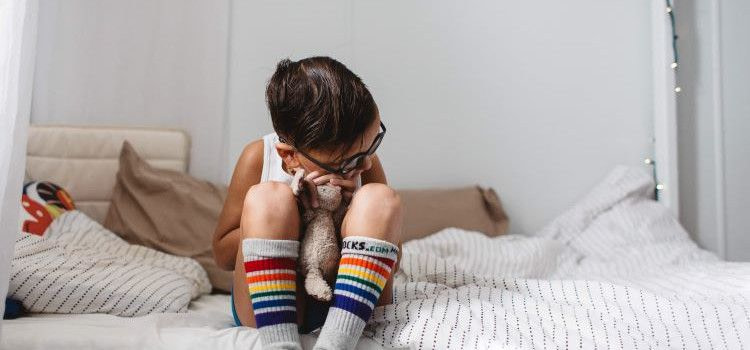 Essere perfetti-bambino paura solitudine