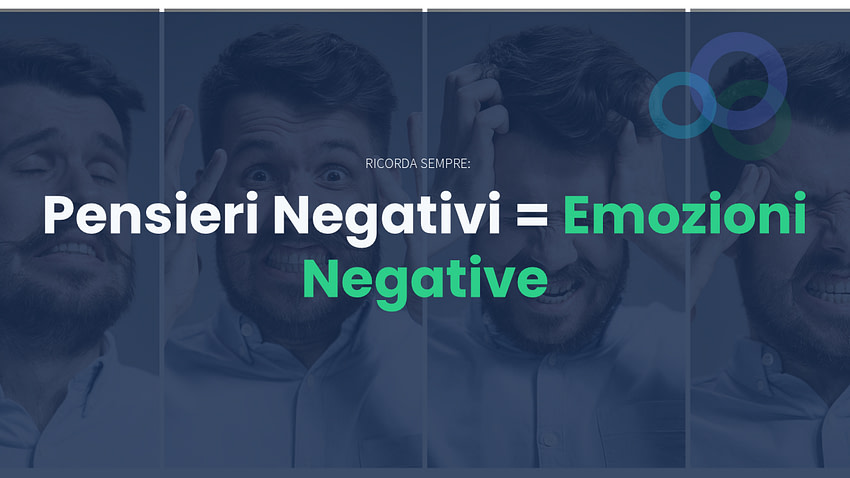 Pensieri negativi = emozioni negative
